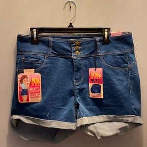 Wax Jean Shorts NWT